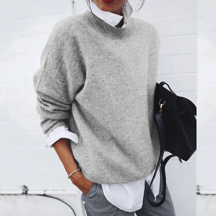Drune | Sweater - Lässiger Kaschmirweicher Pullover