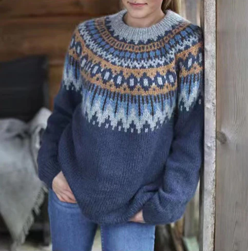 Drune | Pullover - Gemütlicher nordischer Strickpullover