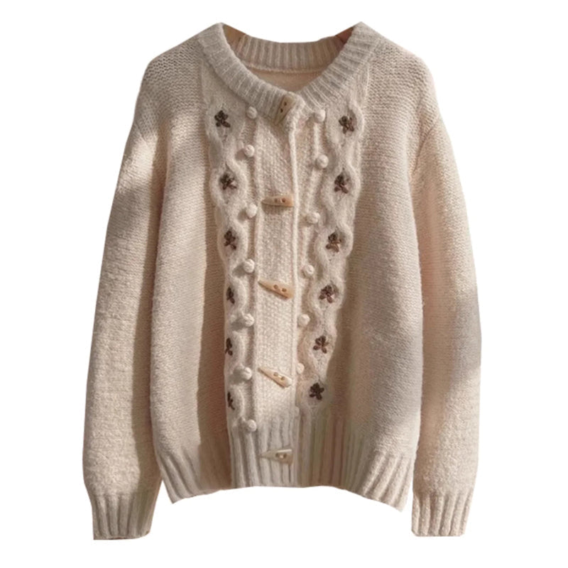 Drune | Muster Strickjacke