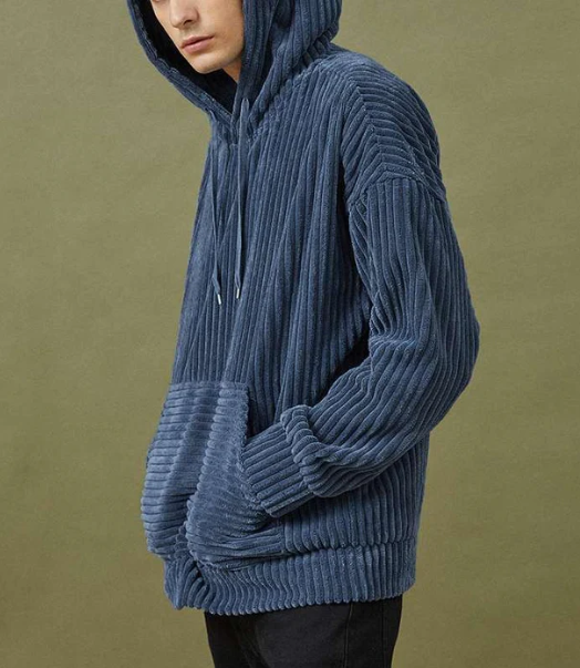 Drune | Sweatshirt mit Kapuze aus Cord