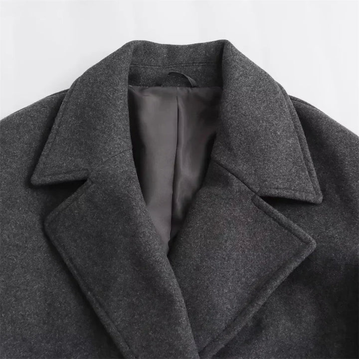 Drune | Lange Jacke für Damen Elegantes Design Warme Winterjacke
