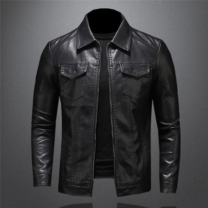 Drune | Klassische Lederjacke für Herren