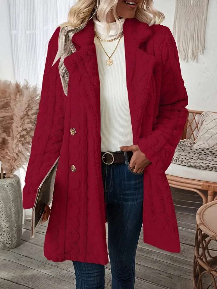 Drune | Teddy Jacke mit Langen Ärmeln