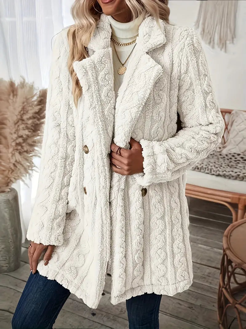 Drune | Teddy Jacke mit Langen Ärmeln
