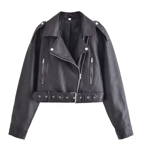 Drune | Retro Lederjacke Für Damen