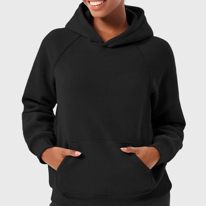 Drune | Hoodie mit Raglanärmeln und Kängurutasche