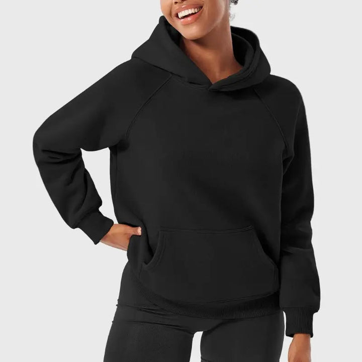 Drune | Hoodie mit Raglanärmeln und Kängurutasche