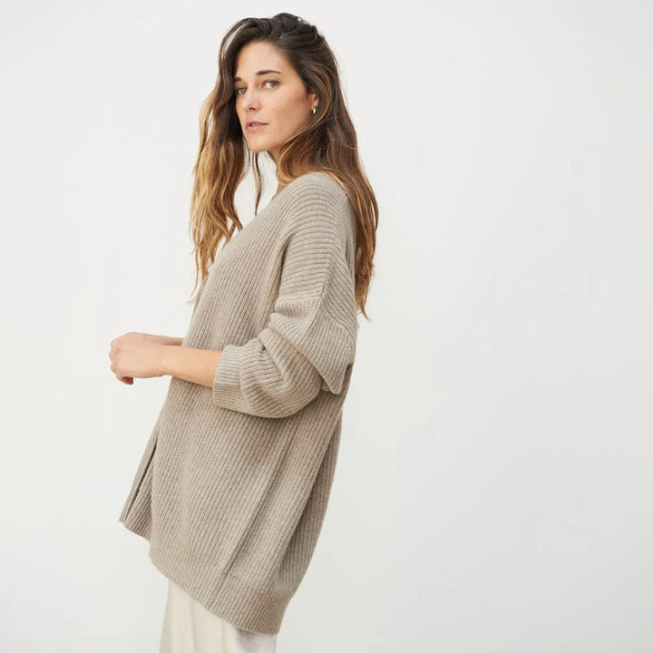 Drune | Oversized Cardigan für Damen mit luxuriösem Komfort