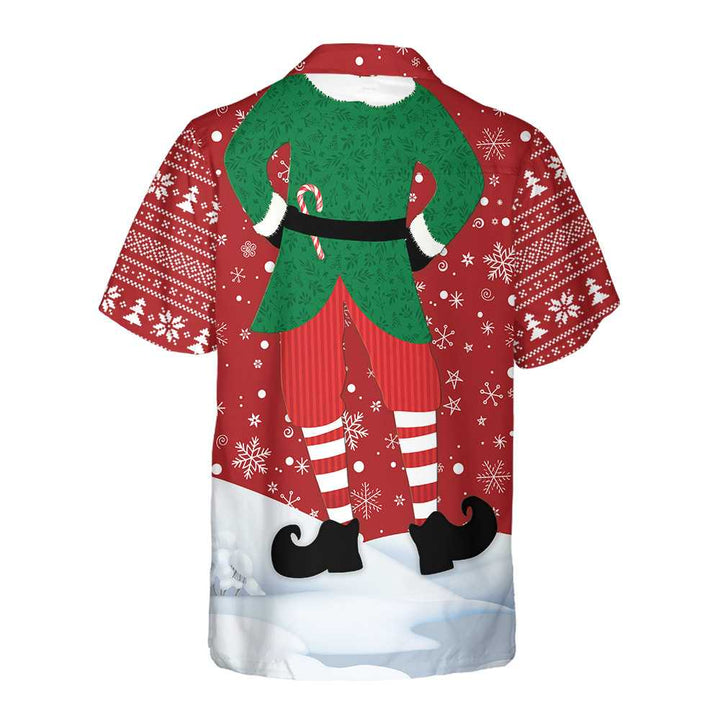 Drune | Einzigartiges Weihnachts-Elf-Kostüm Design Hawaiian Shirt, Lustiges Elf Weihnachts Shirt, Beste Weihnachtsgeschenk Idee
