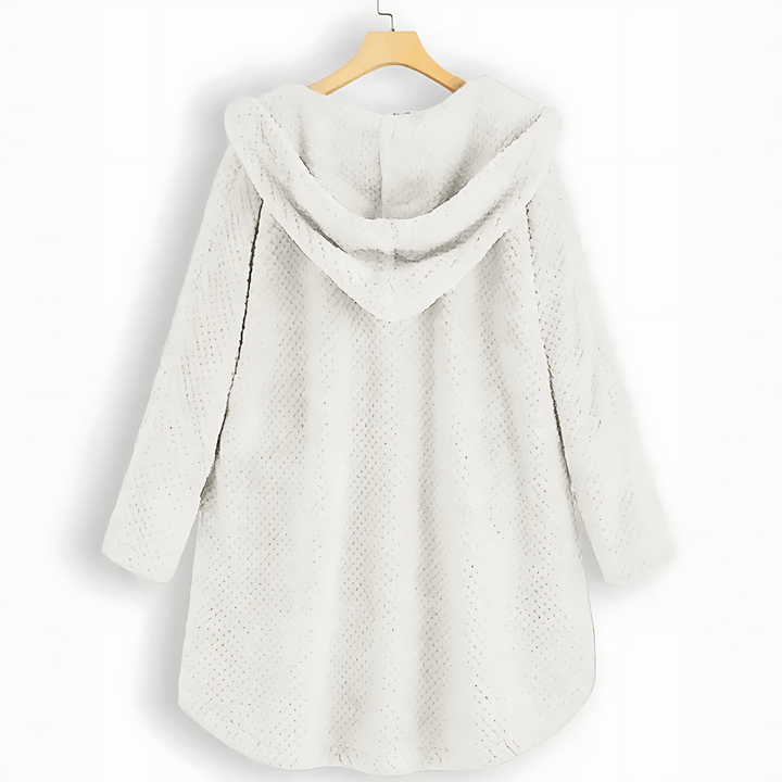 Drune | Wärmende Strickjacke mit weichem Futter und Kapuze für Damen