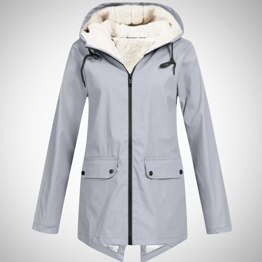 Drune | Fleece Gefütterter Regenmantel Für Frauen