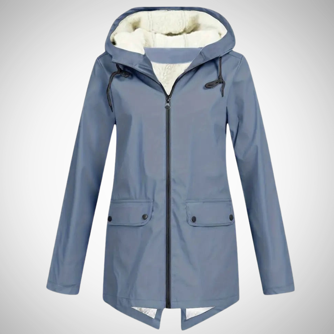 Drune | Fleece Gefütterter Regenmantel Für Frauen