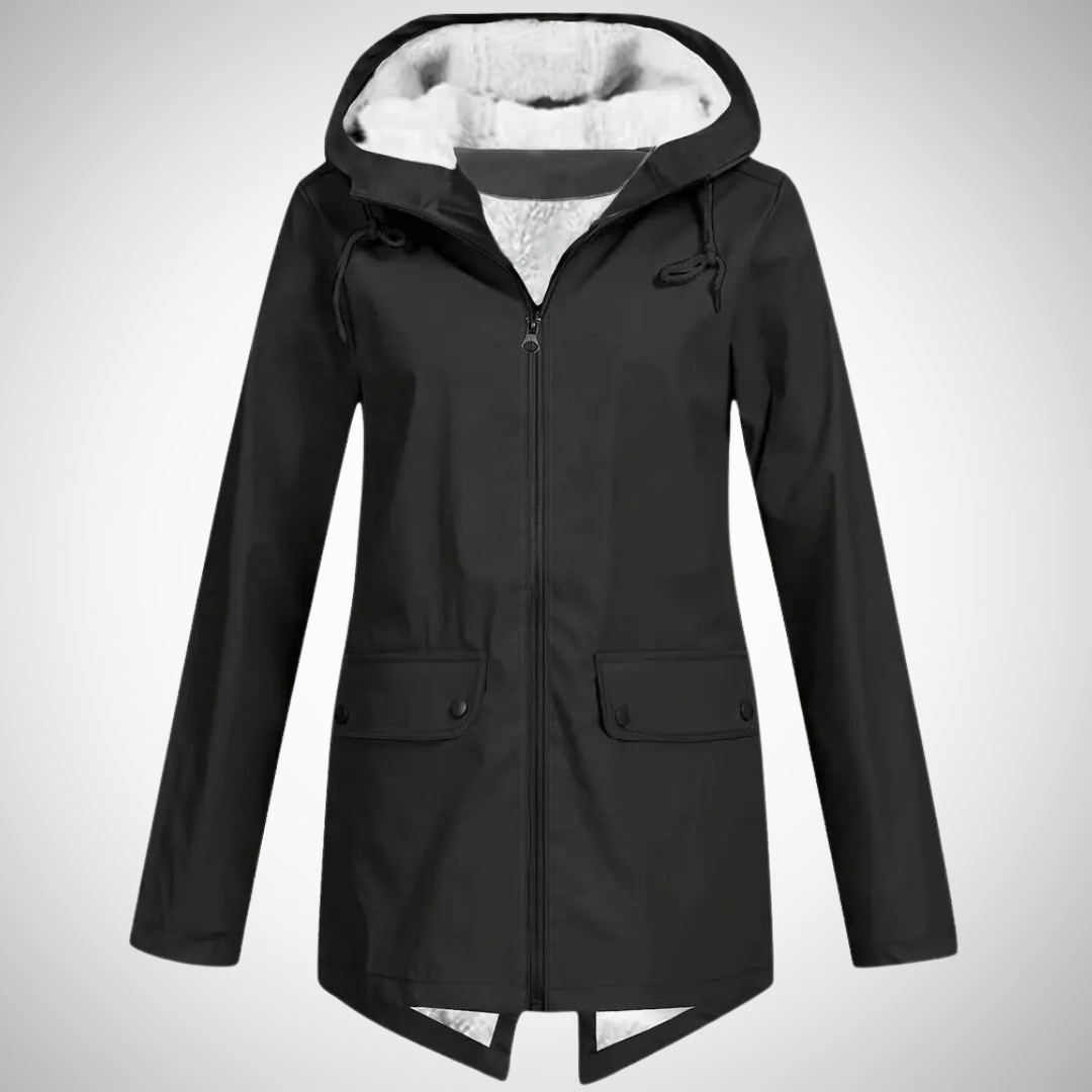 Drune | Fleece Gefütterter Regenmantel Für Frauen