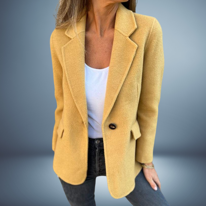 Drune | Damen Lang blazer mit Knöpfen - Maßgeschneidert
