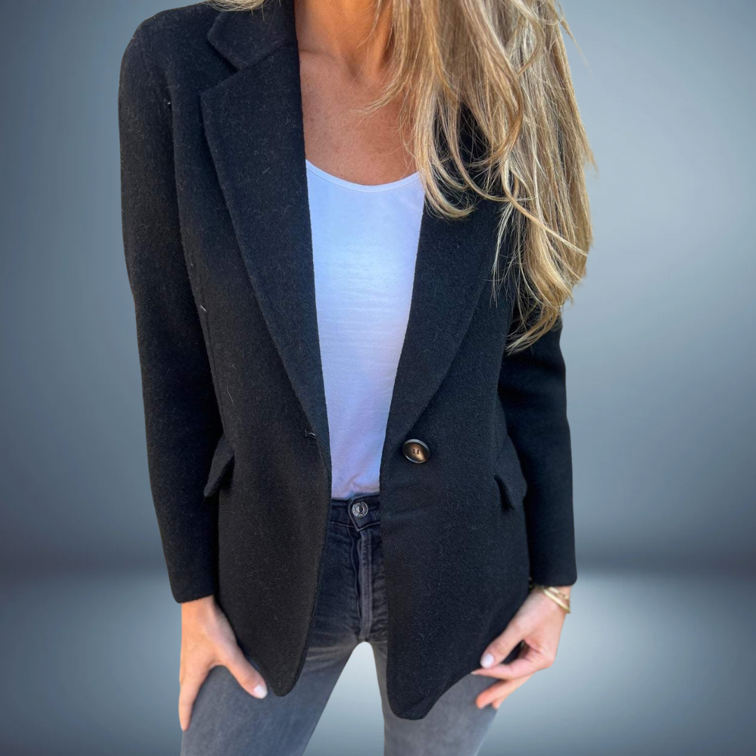 Drune | Damen Lang blazer mit Knöpfen - Maßgeschneidert