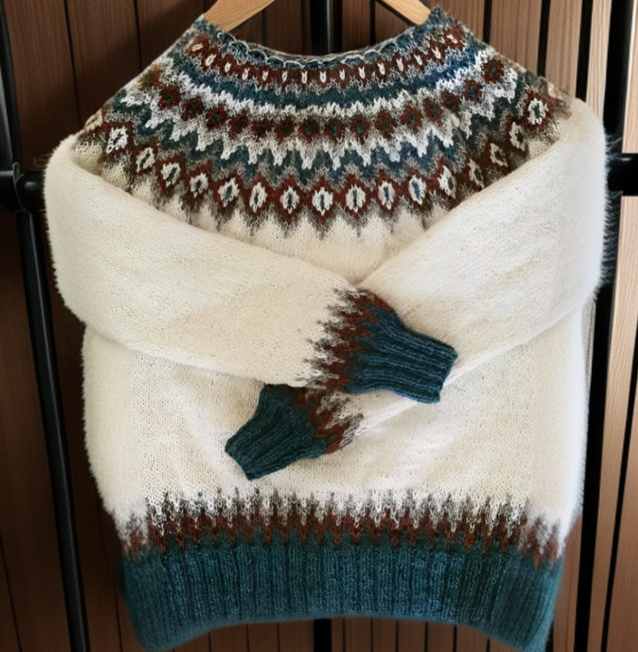 Drune | Stilvoller Weinlese Pullover