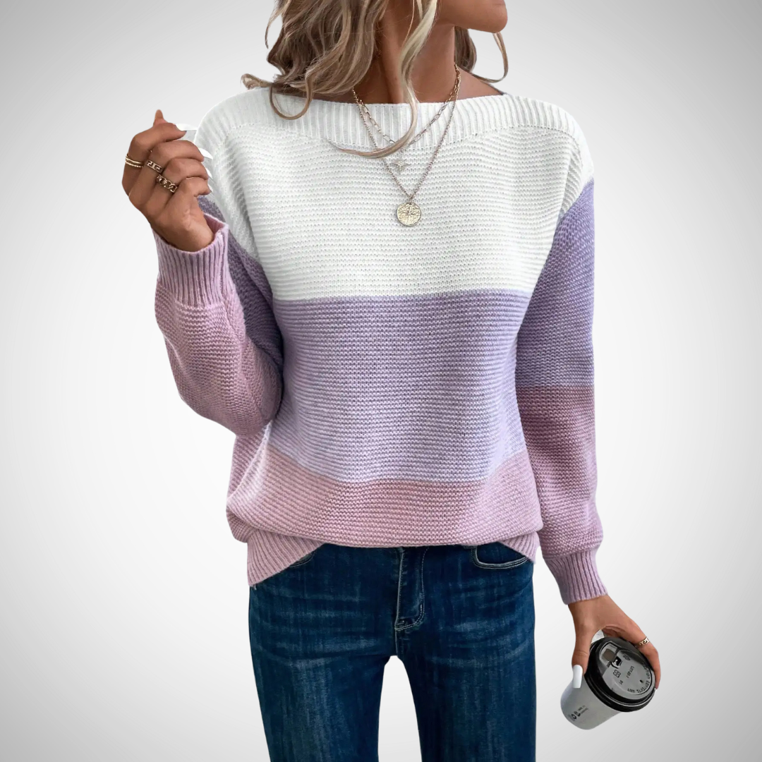 Drune | Modischer Strickpullover im Schlichten Design