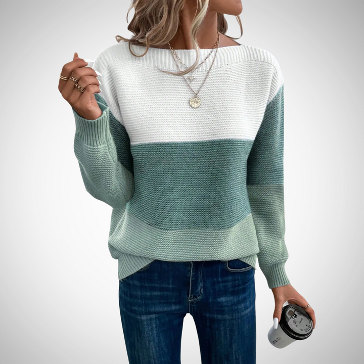 Drune | Modischer Strickpullover im Schlichten Design