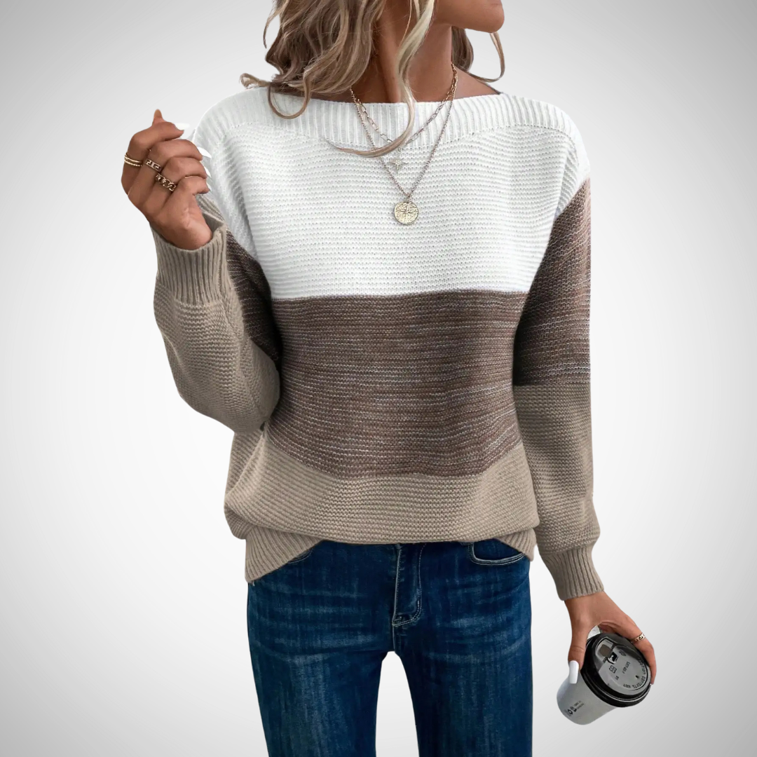 Drune | Modischer Strickpullover im Schlichten Design