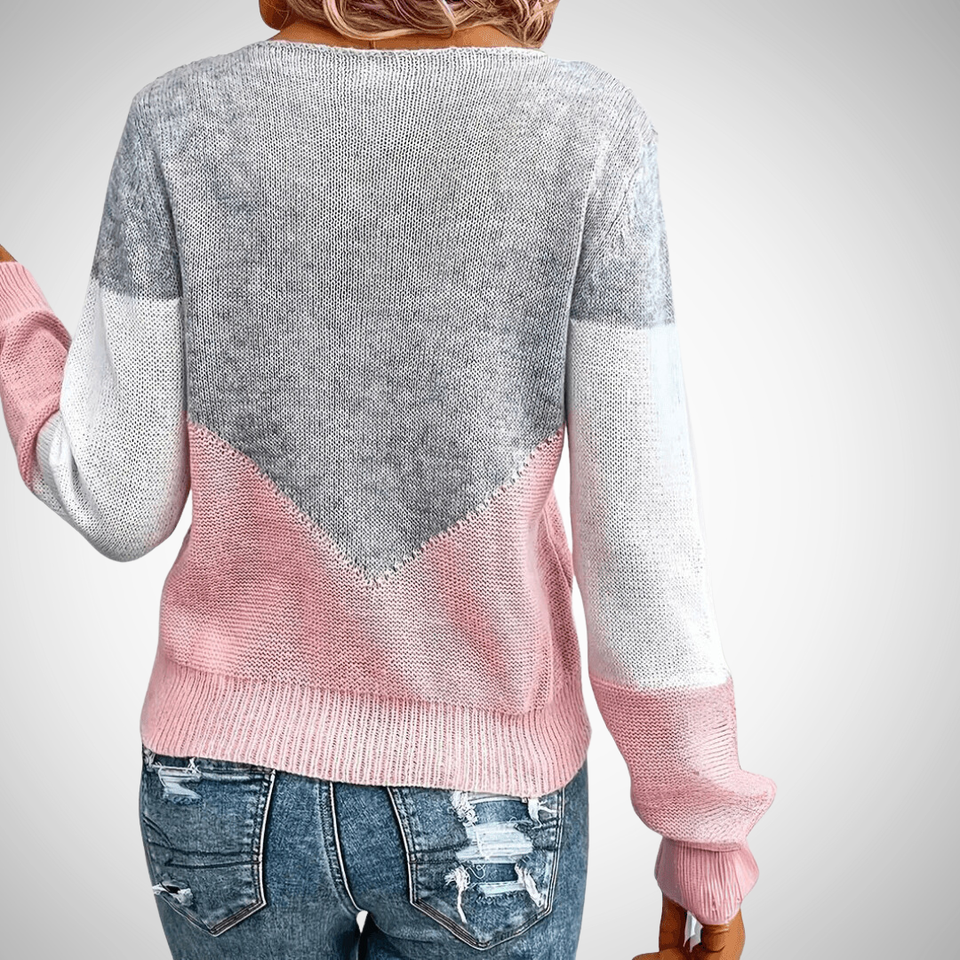 Drune | Bequemer Strickpullover mit Langen Ärmeln