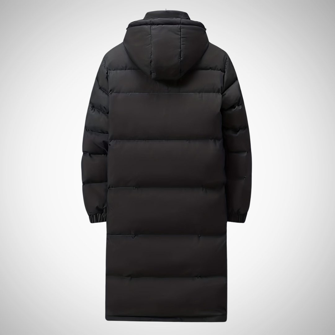 Drune | Langer Gepolsterter Winter Puffa Mantel Für Frauen