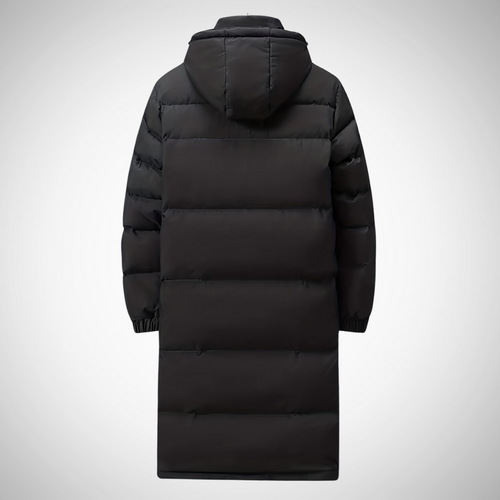 Drune | Langer Gepolsterter Winter Puffa Mantel Für Frauen