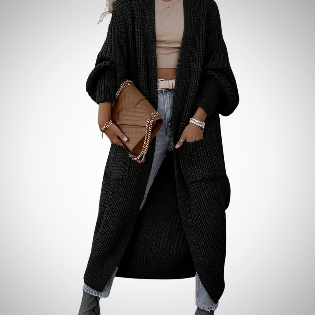 Drune | Lange Gemütliche Strickjacke
