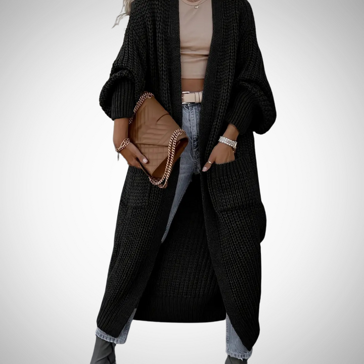 Drune | Lange Gemütliche Strickjacke