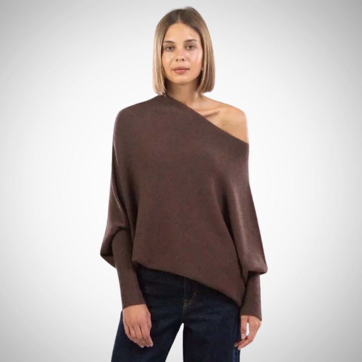 Drune | Asymmetrischer Schulterpullover