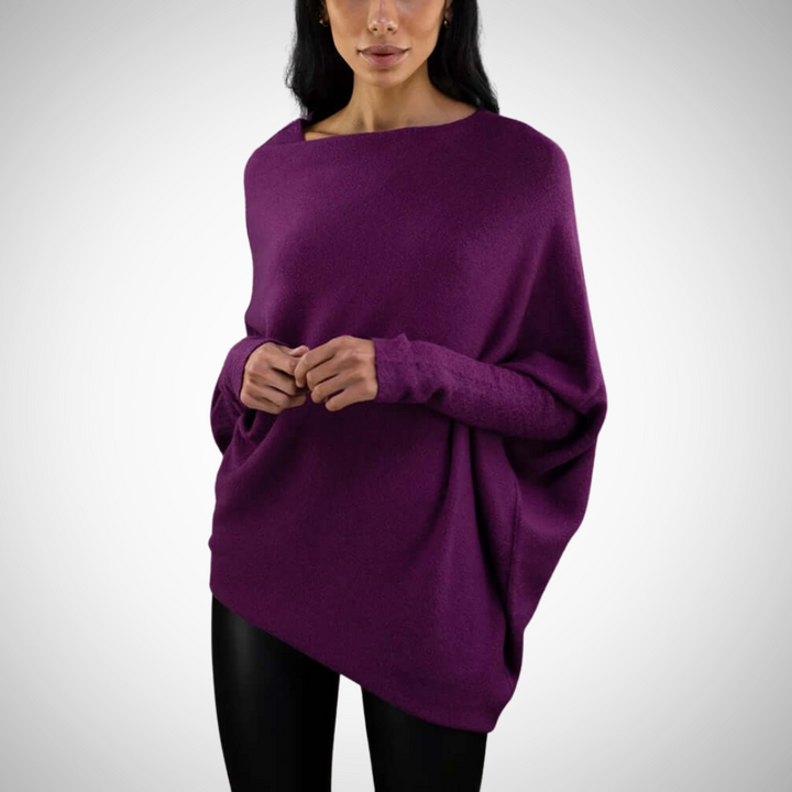 Drune | Asymmetrischer Schulterpullover