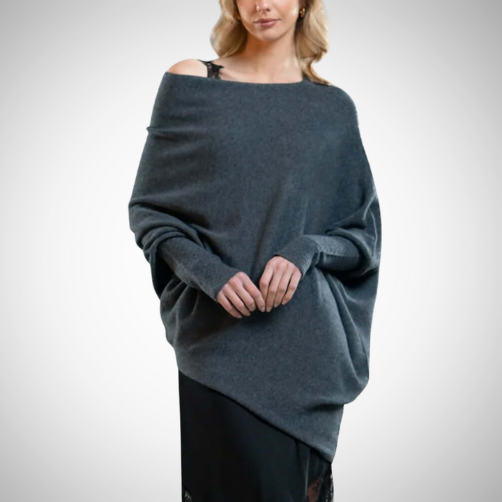 Drune | Asymmetrischer Schulterpullover