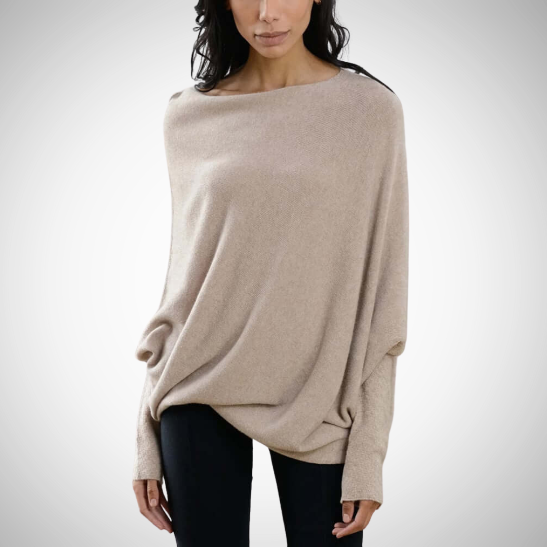 Drune | Asymmetrischer Schulterpullover