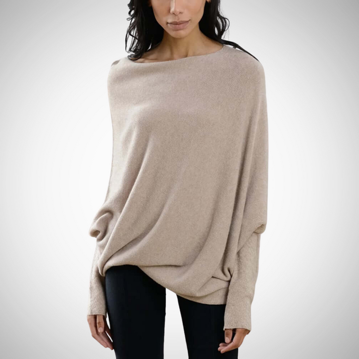 Drune | Asymmetrischer Schulterpullover