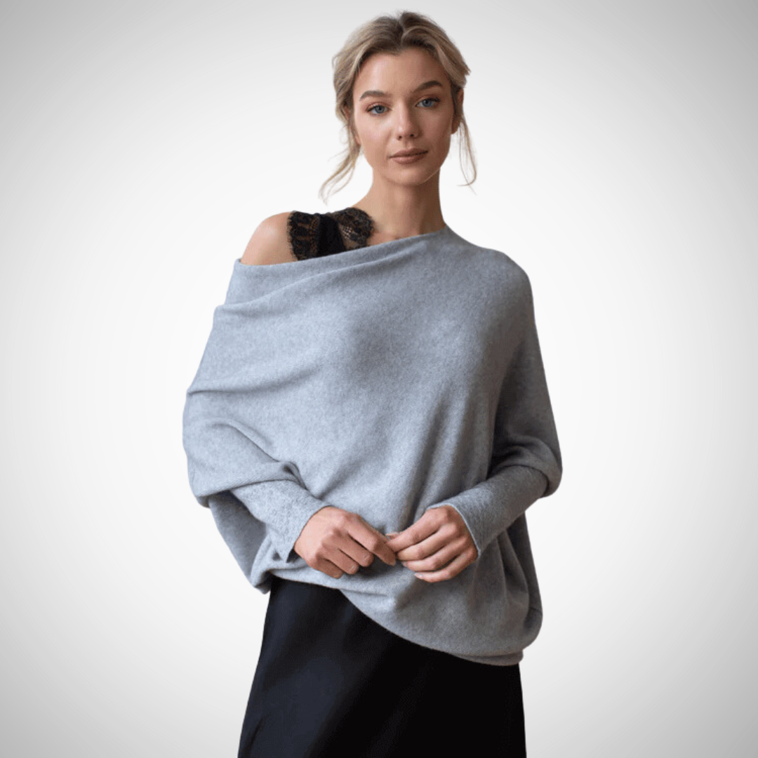 Drune | Asymmetrischer Schulterpullover