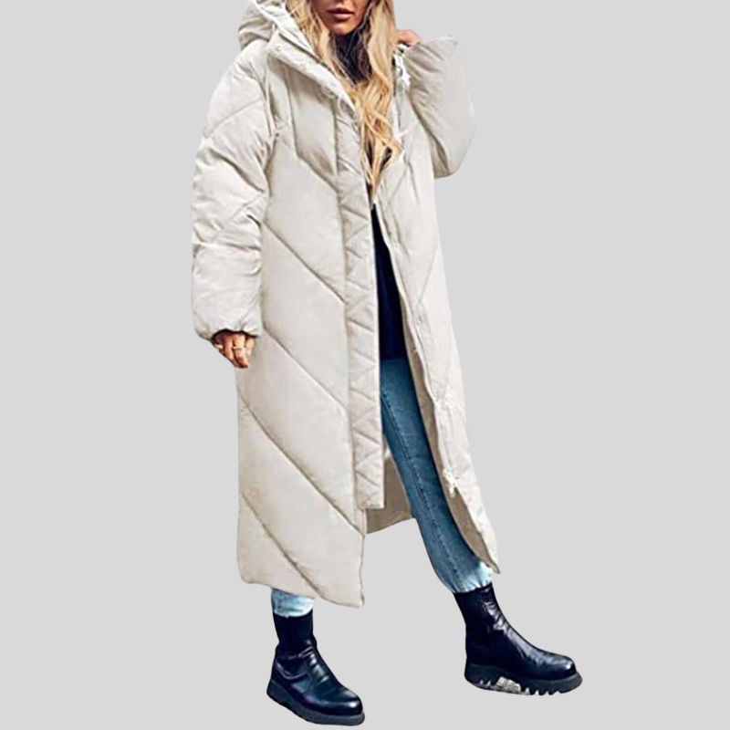 Drune | Lange Winterjacke Mit Kapuze Damen
