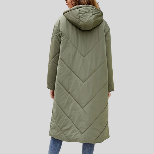 Drune | Lange Winterjacke Mit Kapuze Damen
