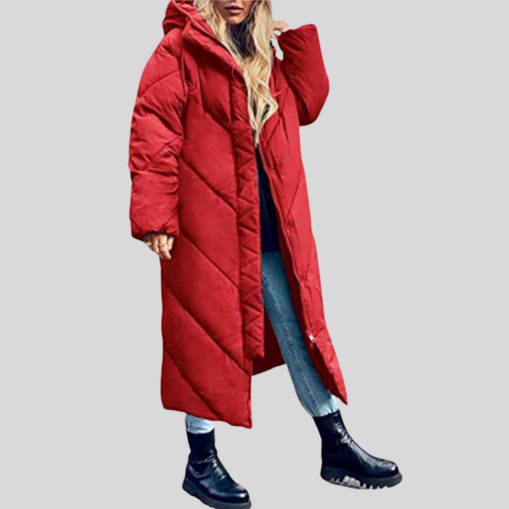 Drune | Lange Winterjacke Mit Kapuze Damen