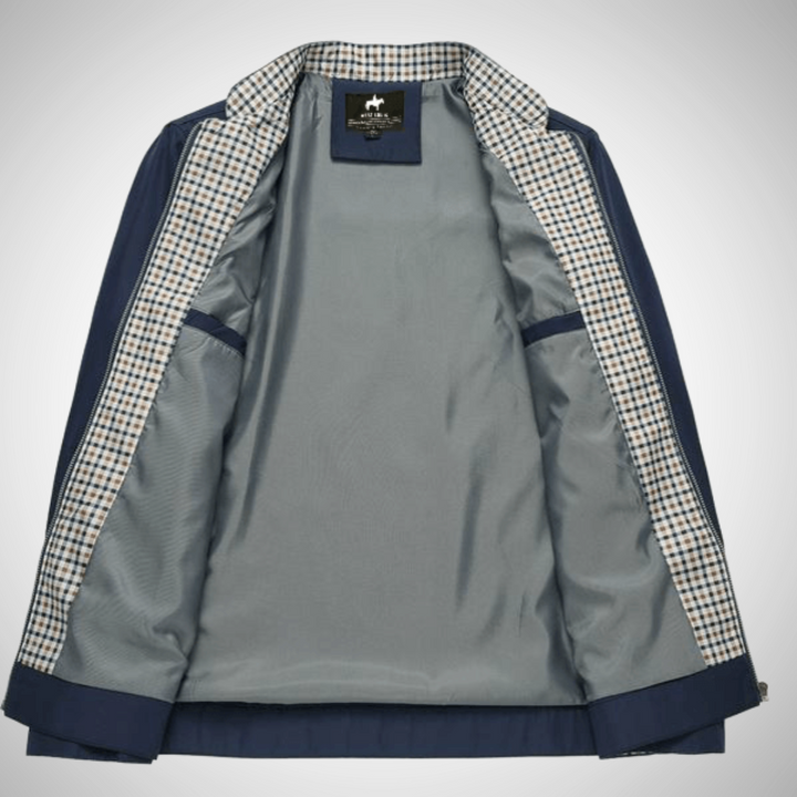 Drune | Herren Zip-Up Freizeitjacke - Stehkragen