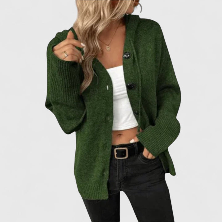 Drune | Klassischer Cardigan mit Knöpfen