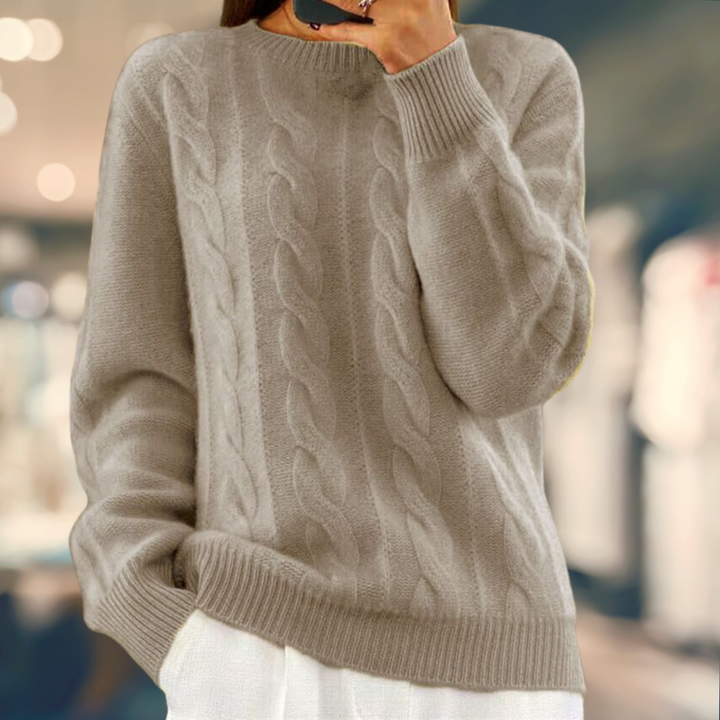 Drune | Kabelgestrickter Pullover
