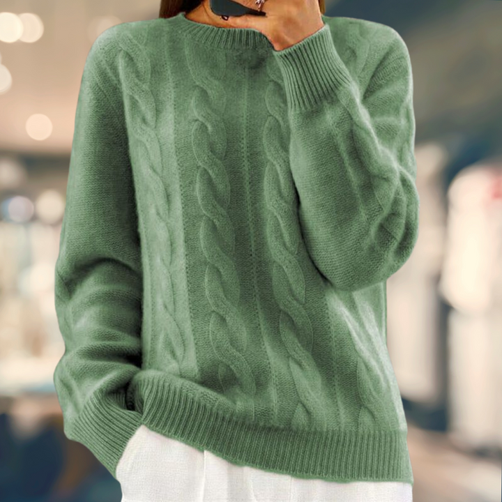 Drune | Kabelgestrickter Pullover