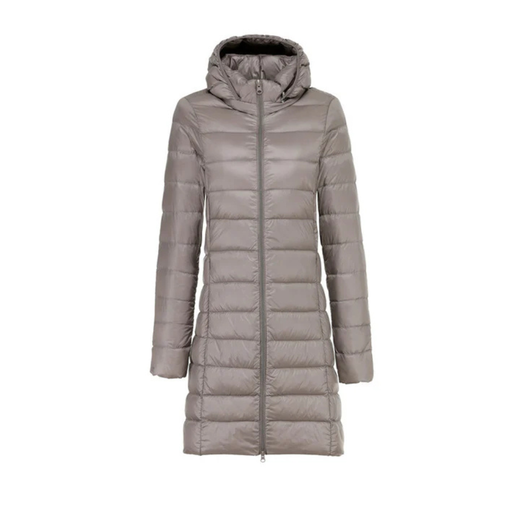Drune | Wasserdichte Daunenjacke mit Kapuze für Damen