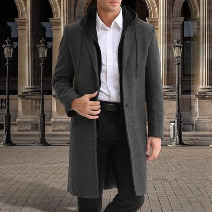 Drune | Herrenmantel lang schick und elegant