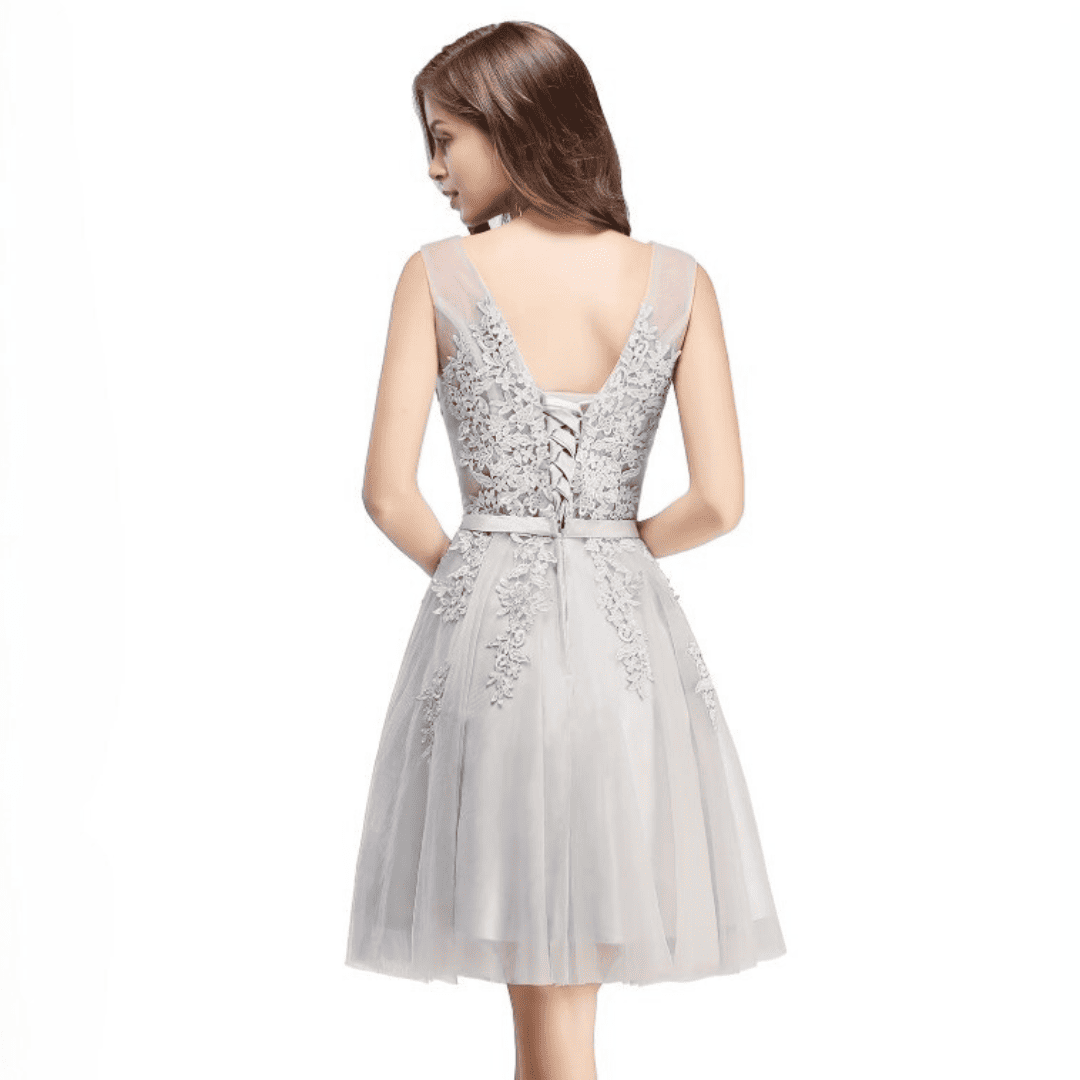 Drune | Spitzenapplikation Kleid Für Die Hochzeit