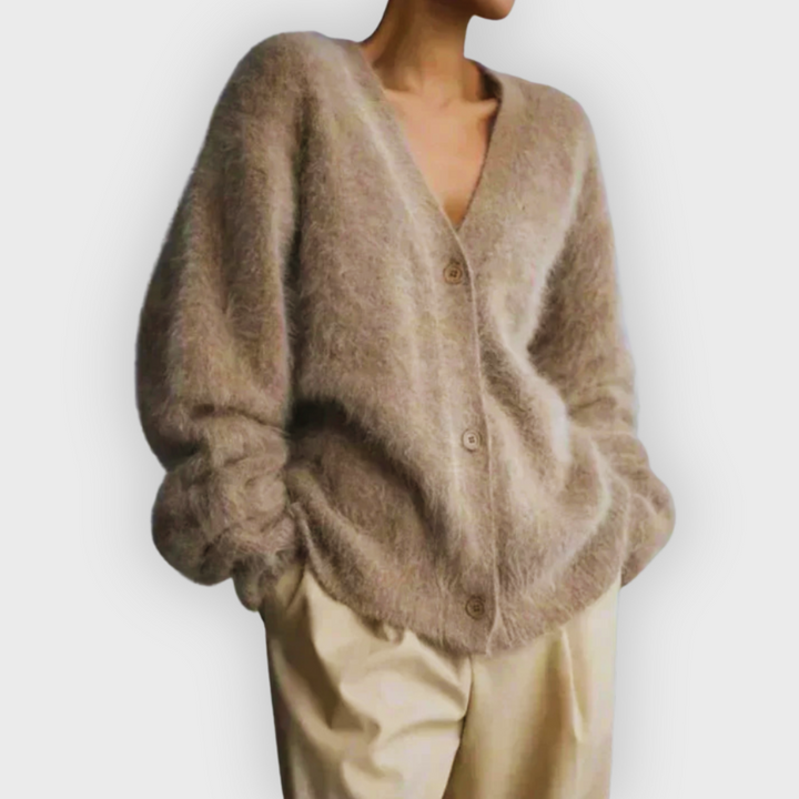 Drune | Weicher Cashmere Cardigan