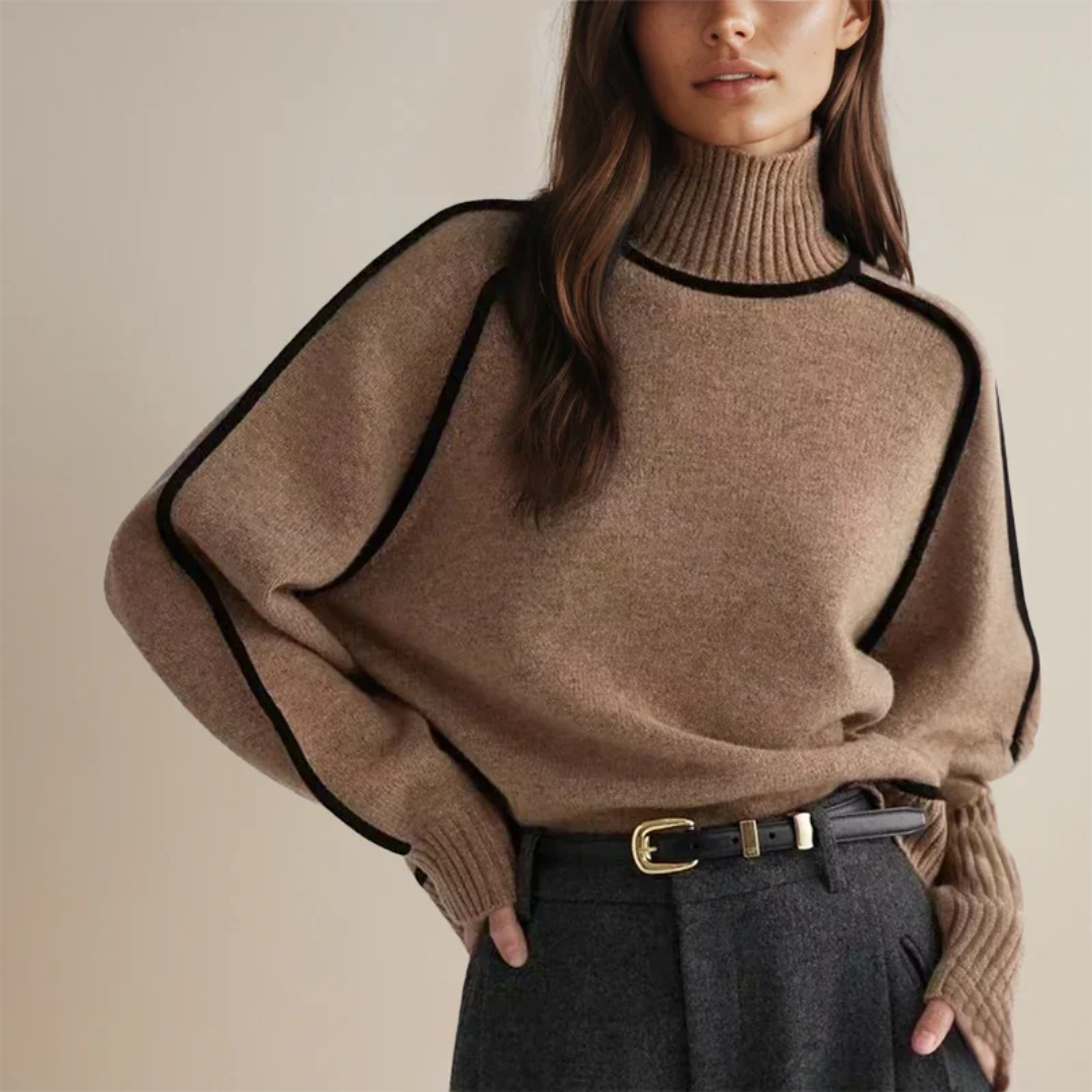 Drune | Klassischer Rollkragenpullover für Damen