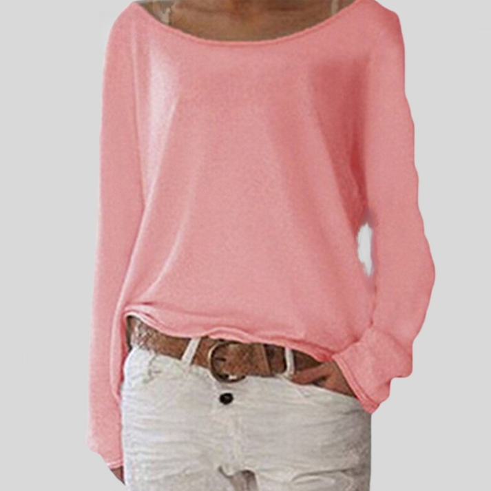 Drune | Eleganter leichter Pullover mit Rundhalsausschnitt