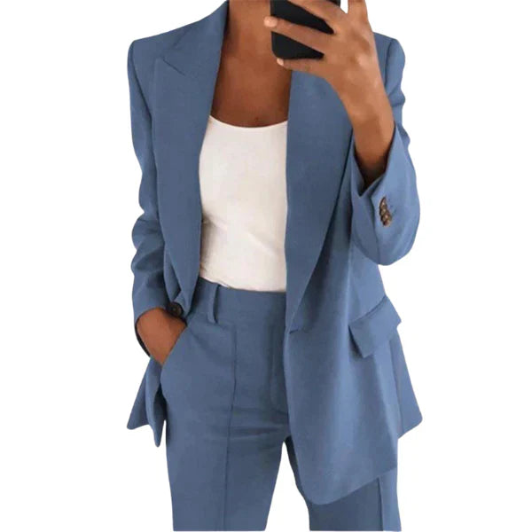 Drune | Blazer Set - Elegantes Outfit mit Jacke & Hose - Business & Freizeit