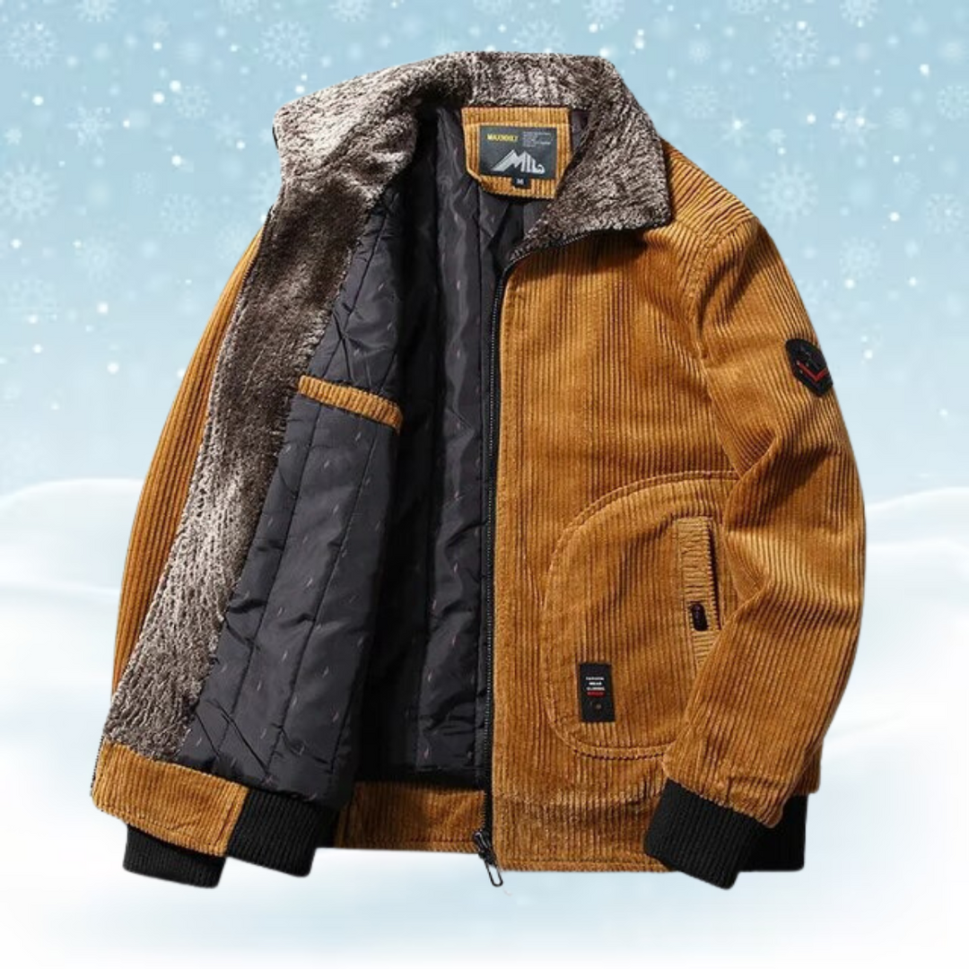 Drune | Legere Winterjacke Mit Pelzkragen