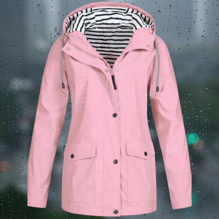 Drune | Lässige Winddichte Regenjacke für Damen